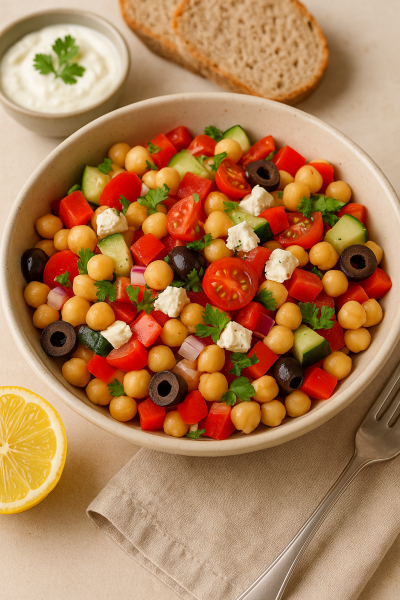 Kicherererbsensalat