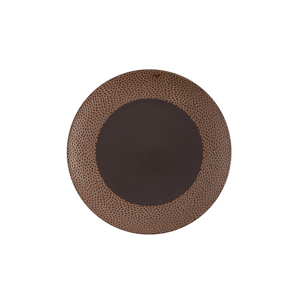 TC Cobble Brown Matte SW Plate 10.75" (27.5cm)