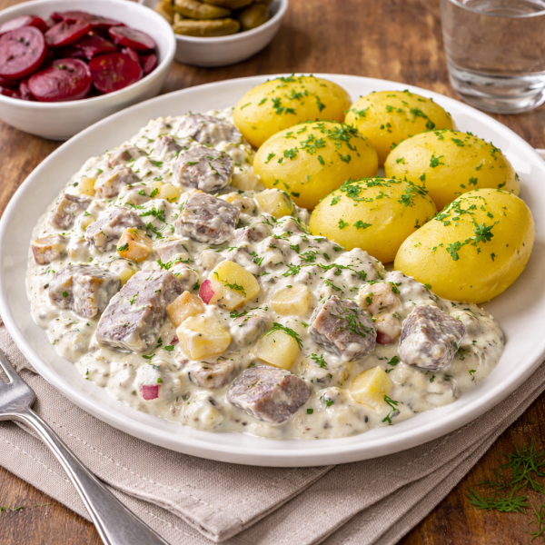 Heringssalat-mit-Pellkartoffeln