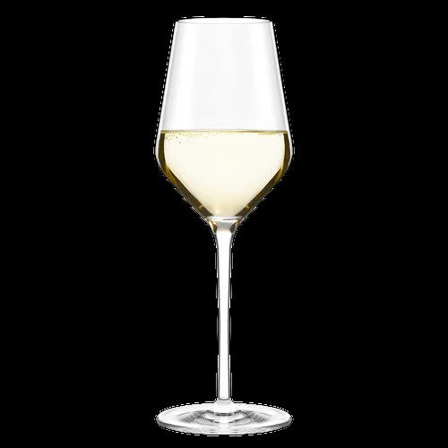 Quatrophil Weißweinglas 6er Set aus Kristallglas