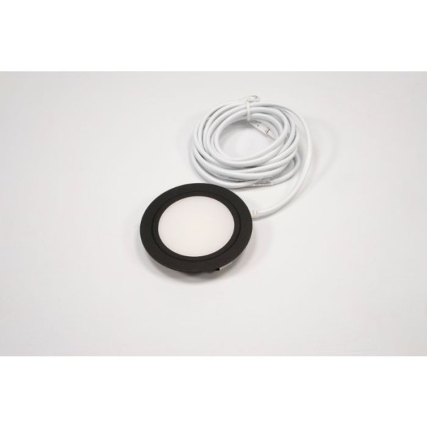 Chip HE 68 - flacher LED Einzelspot - schwarz