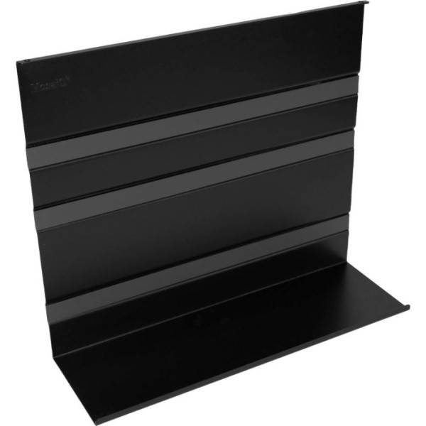 Universalablage Linero MosaiQ, tiefschwarz B350 x T110 x H300mm, tiefschwarz