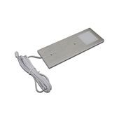 PAD Einzelleuchte ohne IR-Schalter Aluminium 24 V/ Neutralweiss