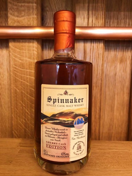 Spinnaker Sherry-Cask-Edition 0,5 L- Whisky Sonderabfüllung 0,