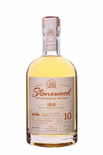 Stonewood 1818 - Single Grain Whisky -45% Vol. 0, 7 L ( Karton mit 6 Flaschen)