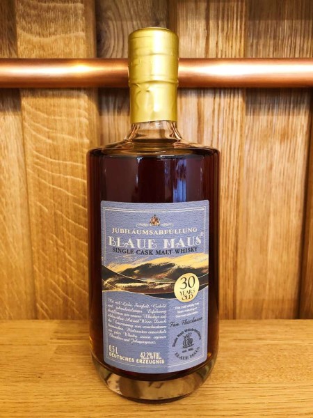 Blaue Maus 30 Years Old, Single Cask Malt Whisky, 42,2 % vol.