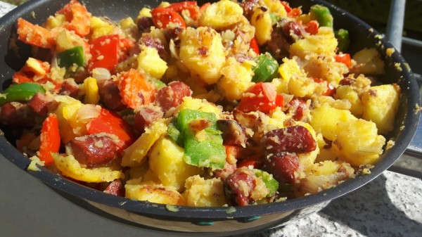 Bratkartoffeln-mit-Kabanossi-2