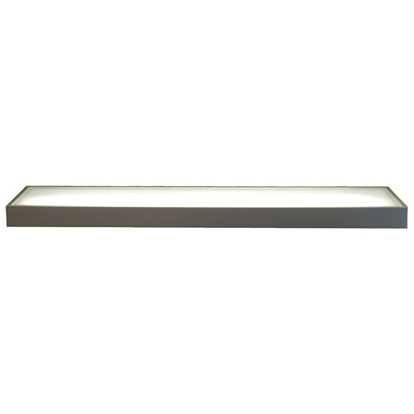 LED Glasbodenleuchte 450 mm Edelstahlfarben – Denver Snite Wand- und Bodenleuchte