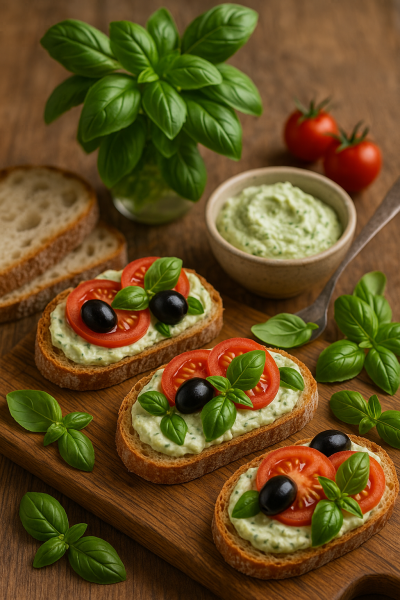 Brotzeit-Basilikum
